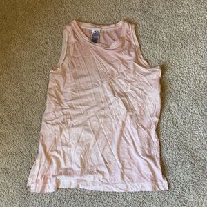 Light Pink Sleeveless Maternity Tank Top